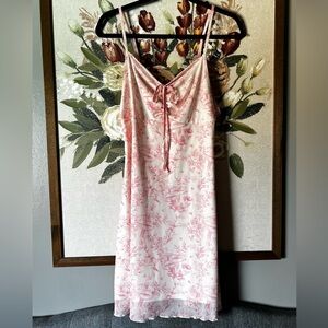 Floral Pink Dress